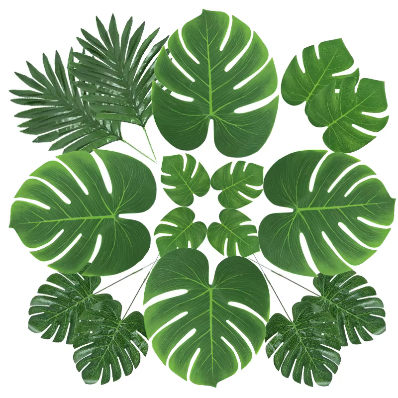 Feuilles de Palmier Tropicales Artificielles