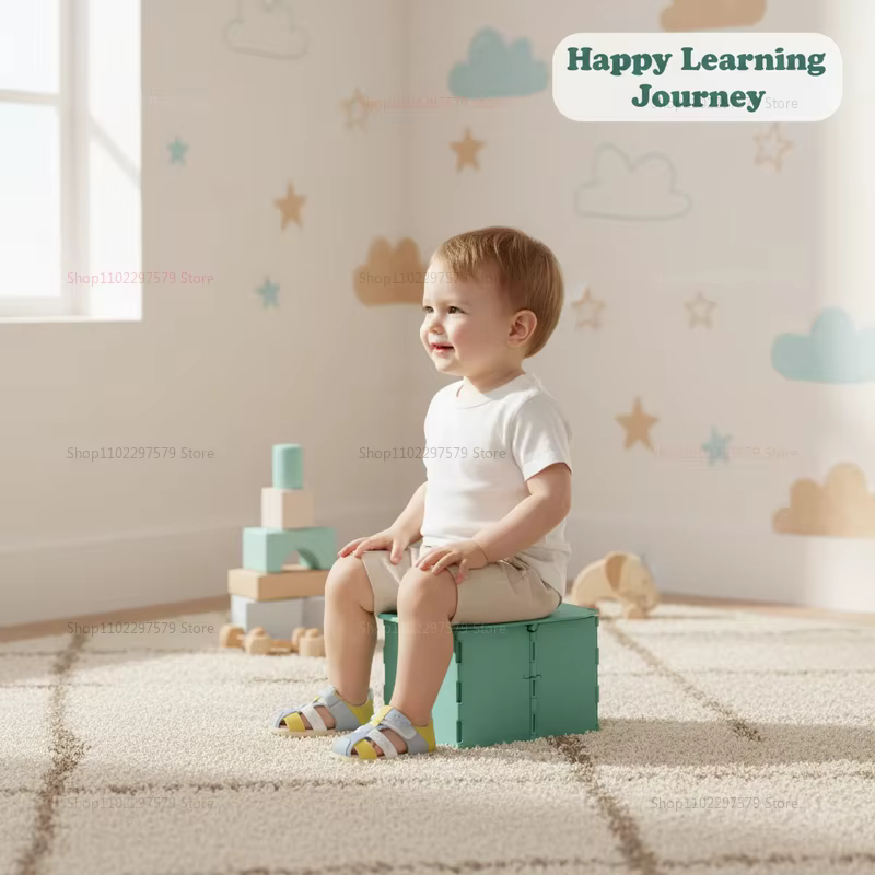 Pot de toilette pliable et portable pour tout-petit, siège de toilette léger pour bébé, pour voiture, urgence en extérieur, durable et portable