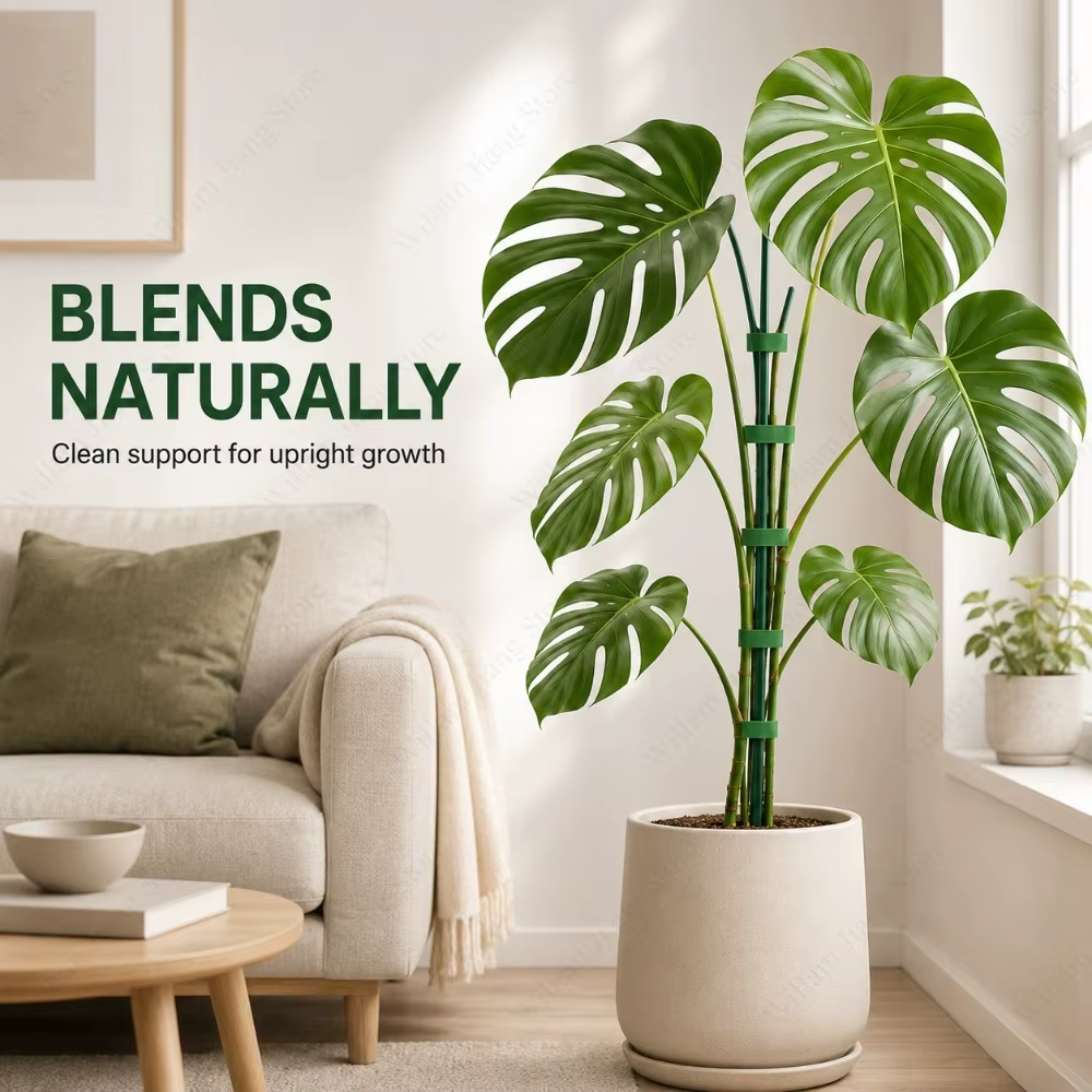 Piquets de support pour plantes grimpantes empilables