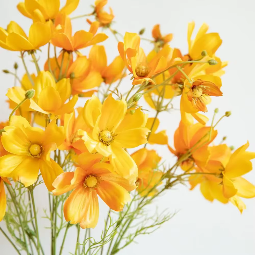 Branche de fleurs artificielles Cosmos Gesang