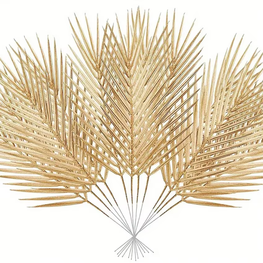 Plantes artificielles Tropical Palmier Feuilles Maison Chambre Table Cour Décoration De Jardin Accessoires Photographie Prop Festival De Mariage