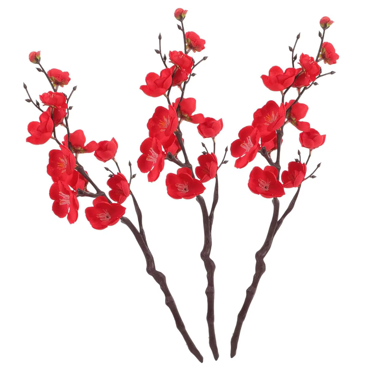 1 pièce de fleur de prunier simulée