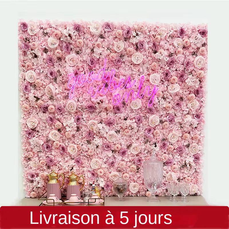Fleurs de roses en soie 3D