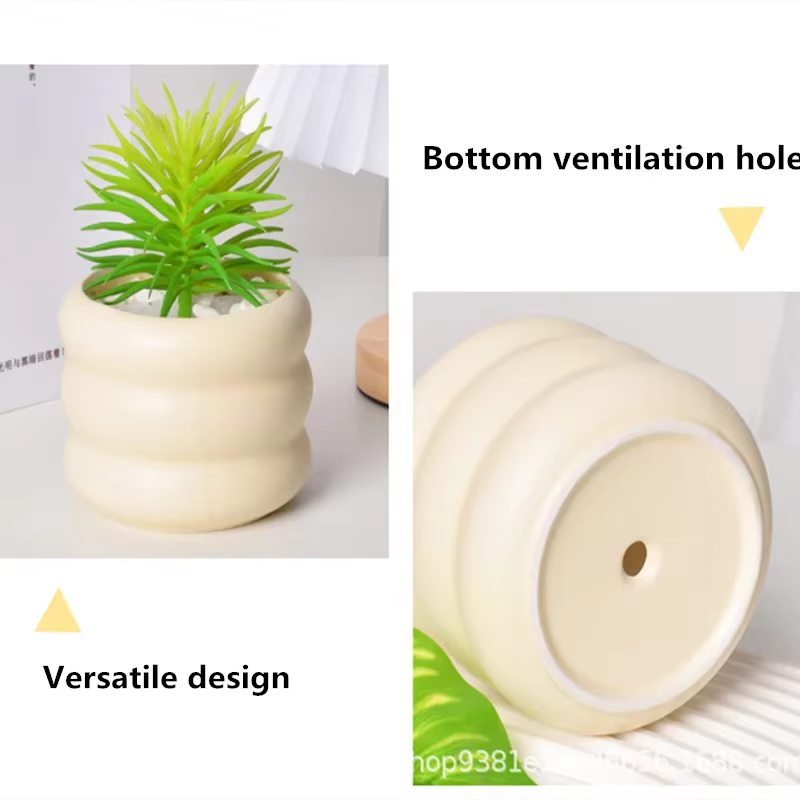 Pot de fleurs en céramique INS pour plantes