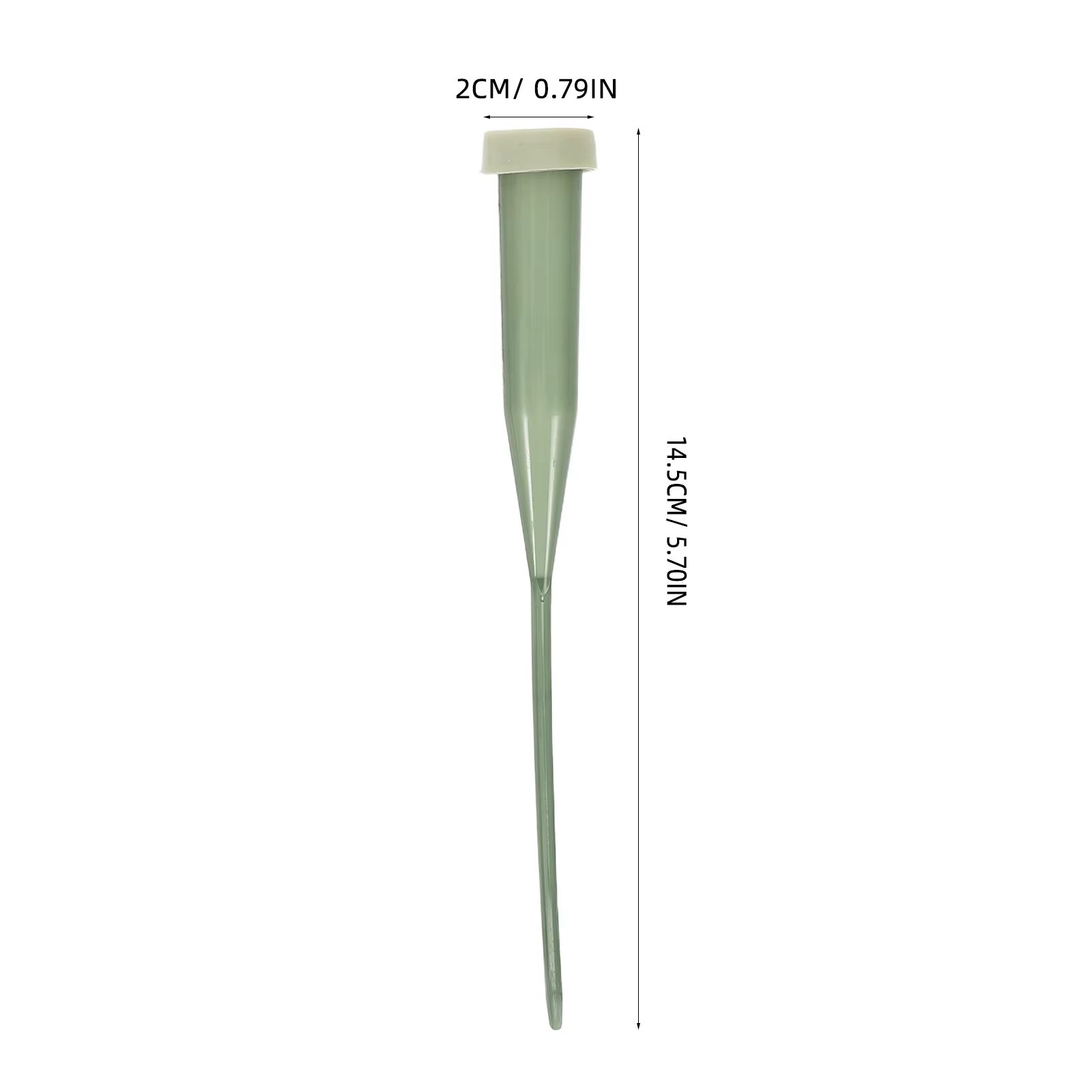25 tubes à eau floraux de 14,5 cm, fournitures pour fleurs, tiges longues en plastique, tubes pour orchidées avec bouchons, flacons floraux pour fleurs fraîches