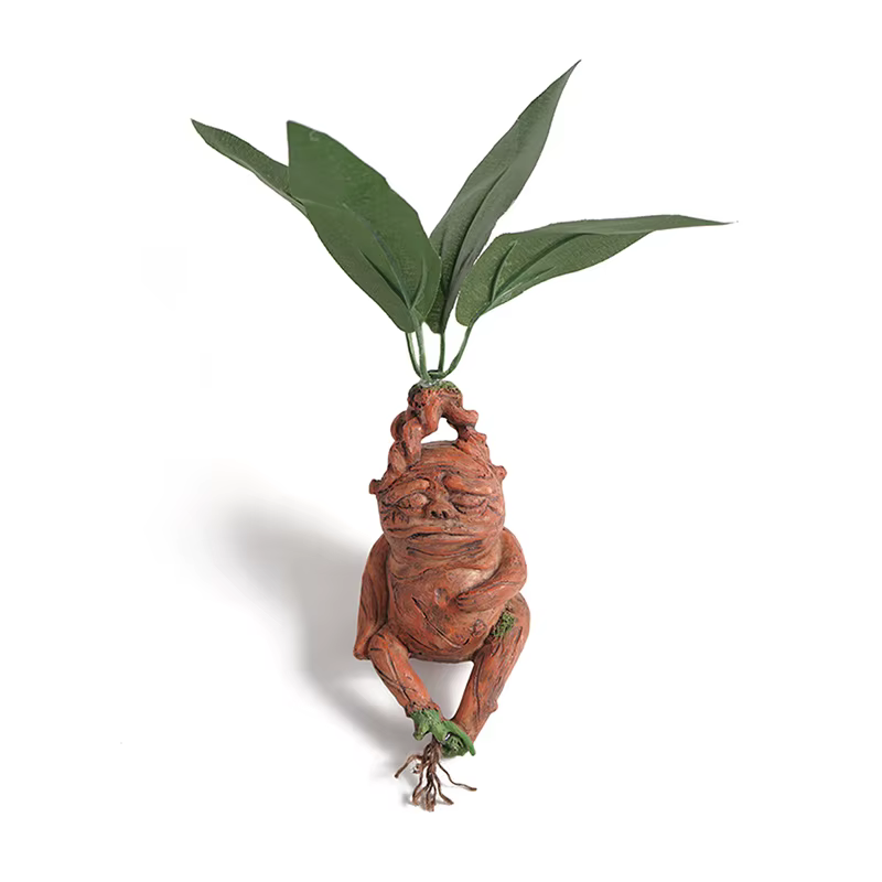 Mandrake herbe résine Statue paysage ornement Art Figurine artisanat pour jardin extérieur cour salon chambre cadeau