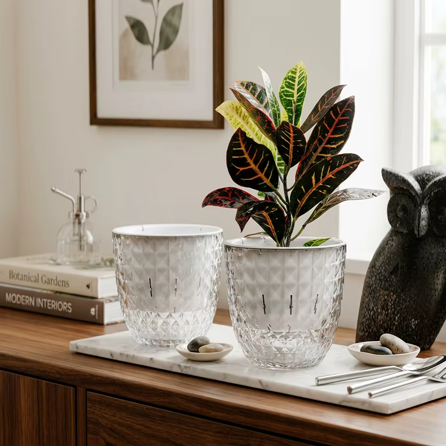 Pots de plantes auto-arrosants