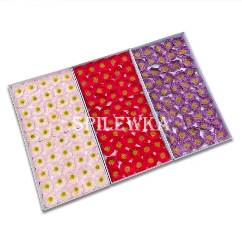Haute qualité 5x2 cm fleur artificielle maïs coquelicot têtes de fleurs Valentine Bouquet bricolage boîte-cadeau mariage maison décoration accessoires