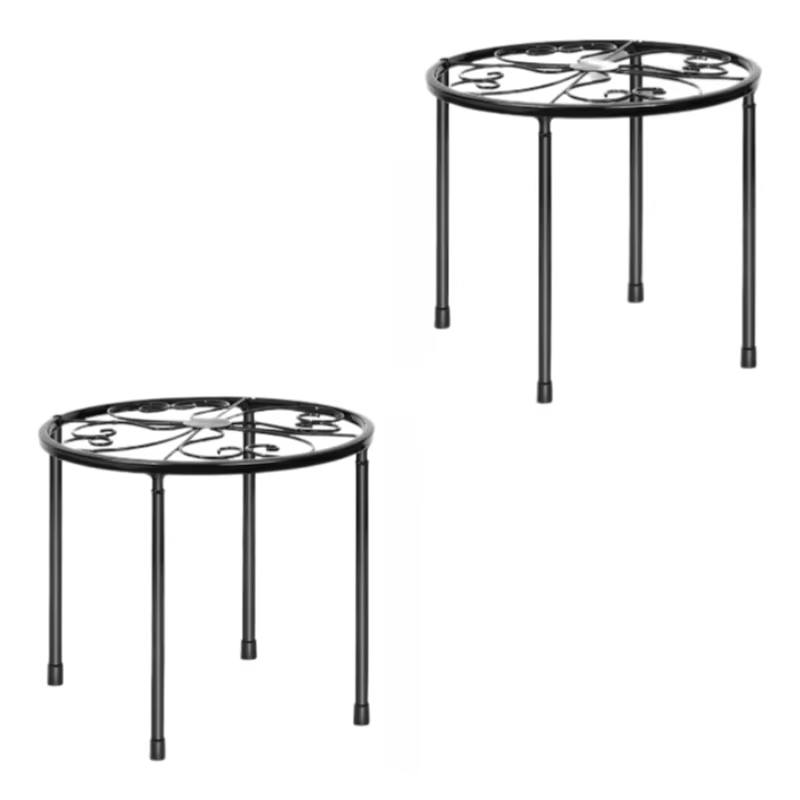 Support pour plantes en fer robuste