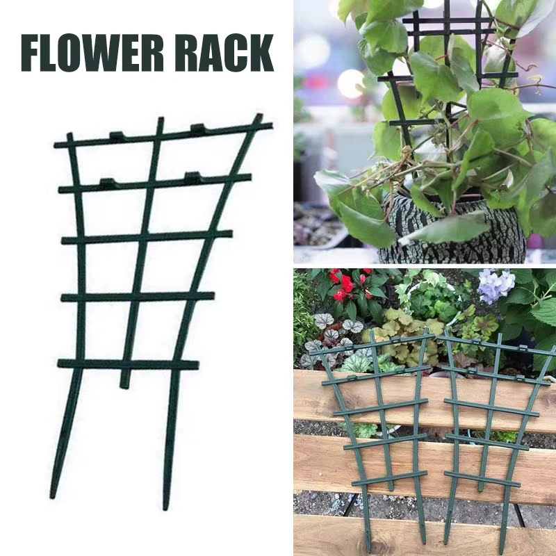 Support de plante en pot en plastique pour plantes grimpantes en pots