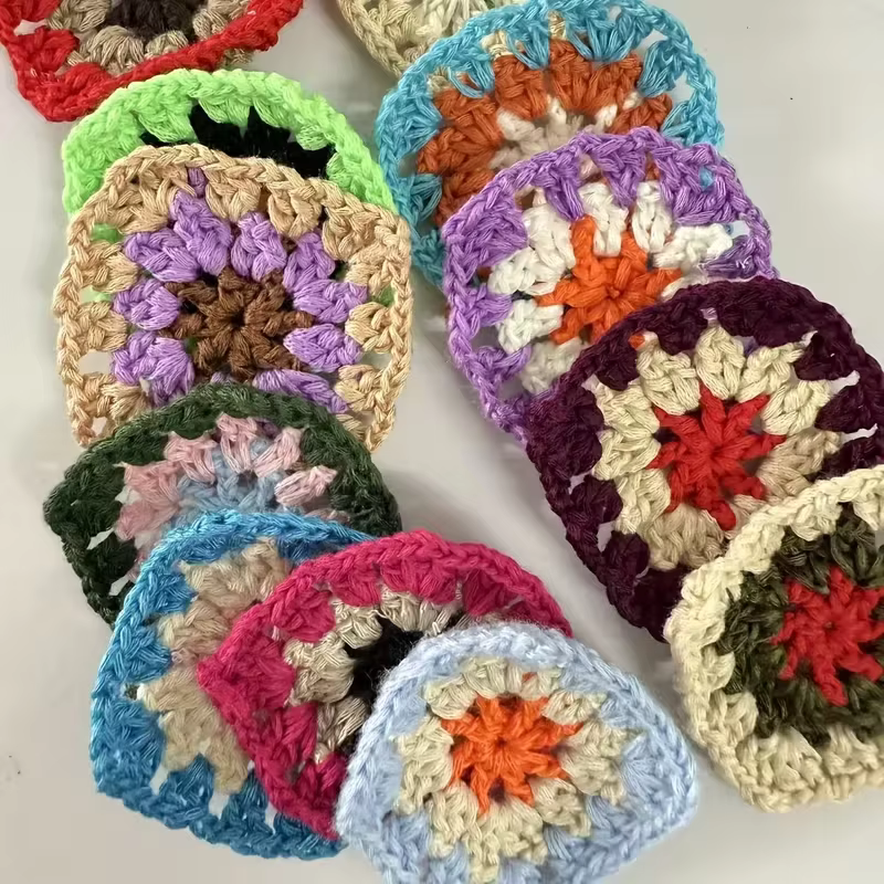 10/12 pièces couleur aléatoire Style