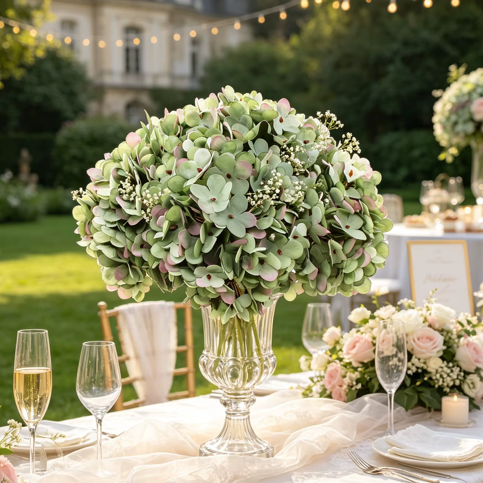 Fleur d'hortensia artificielle pour la maison