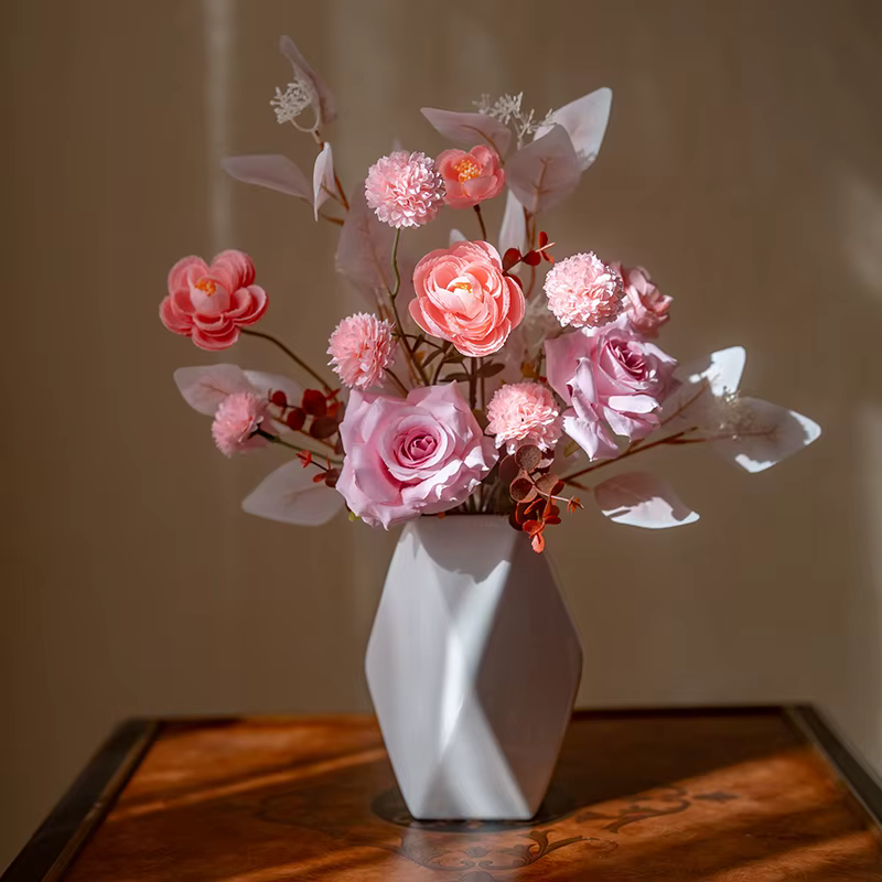 Fleurs artificielles décor bouquet