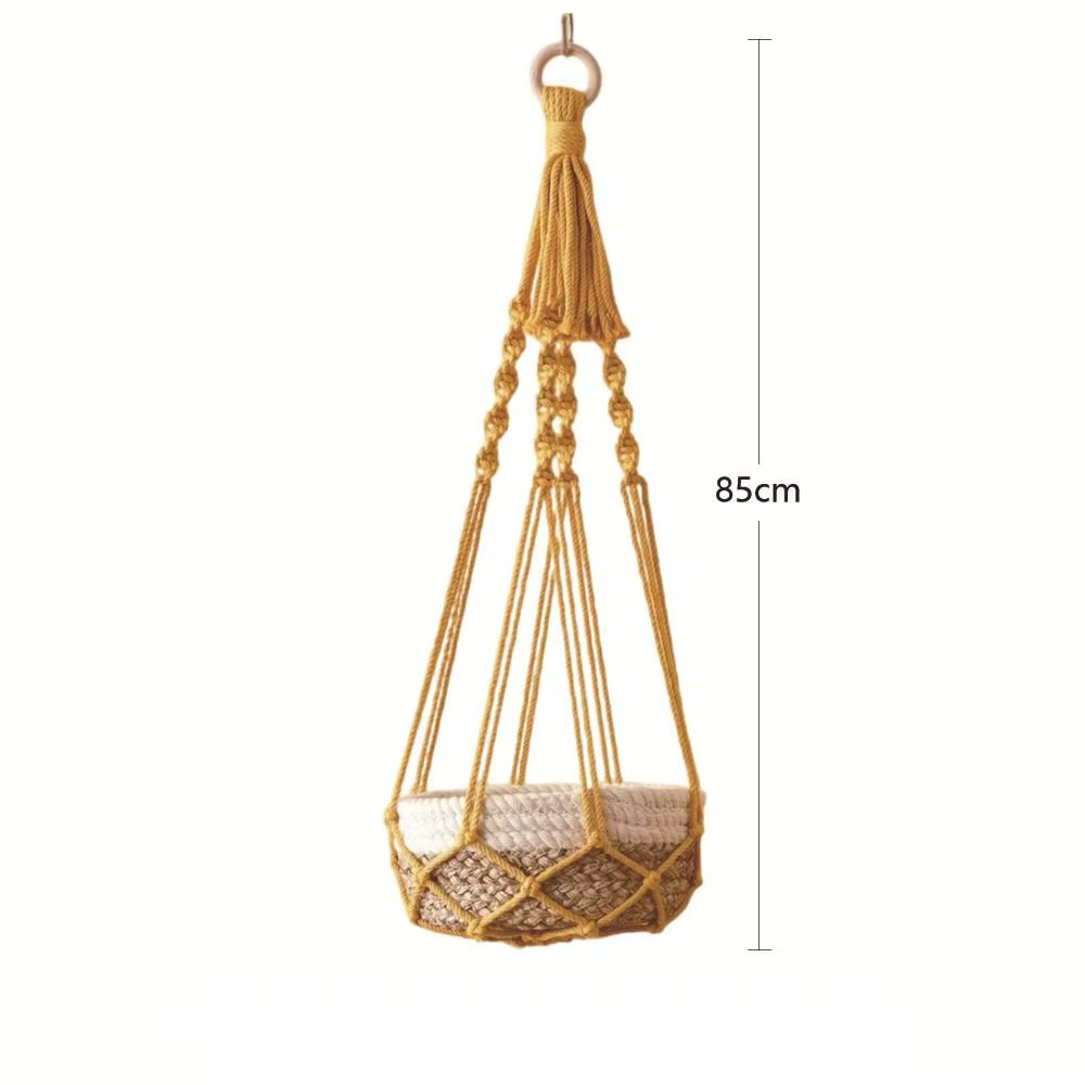 Mode macramé plante cintre Pot de fleur planteur