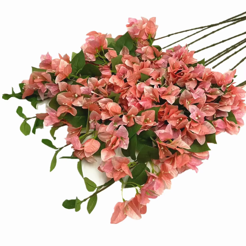 20 pièces artificielle escalade Bougainvillea fleur vigne 80 cm de Long soie