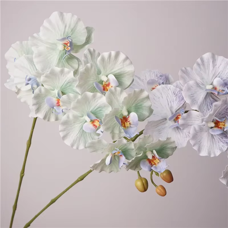 Fleurs artificielles en film latex phalaenopsis