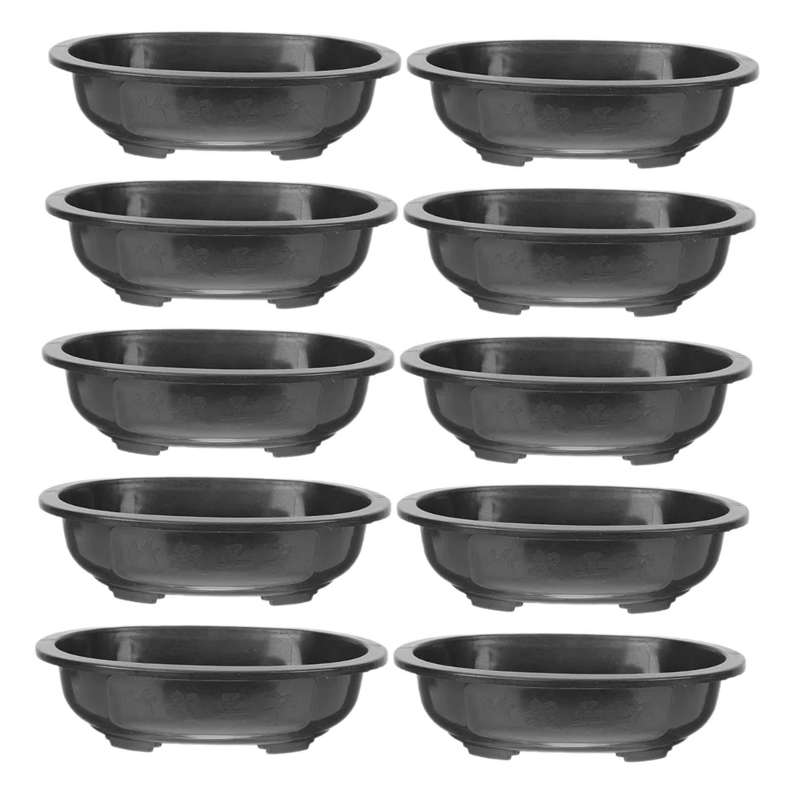 10 pièces Pots d'entraînement de bonsaï Pot de jardinière