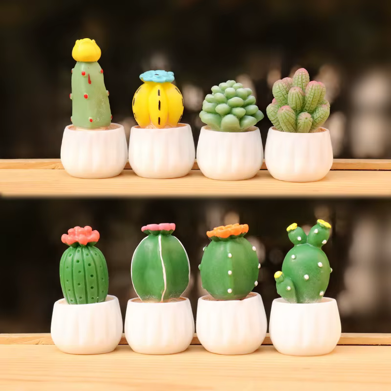 Mini Cactus simulé de plantes
