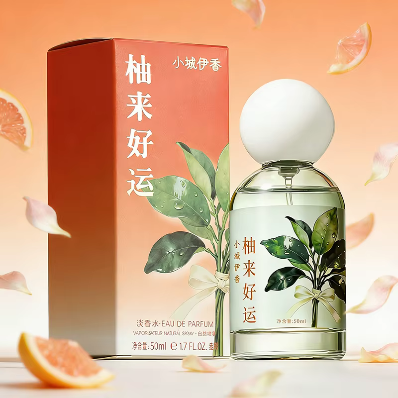 Parfum aux notes de pomelo et agrumes, brume parfumée fraîche et nette pour femme, fragrance fruitée Fougère, senteur Pamplemousse/Fleur d'Oranger/Rose/Menthe/Miel