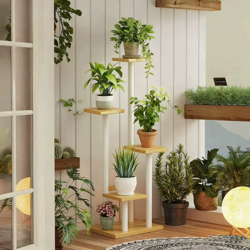 Supports de plantes à fleurs d'intérieur