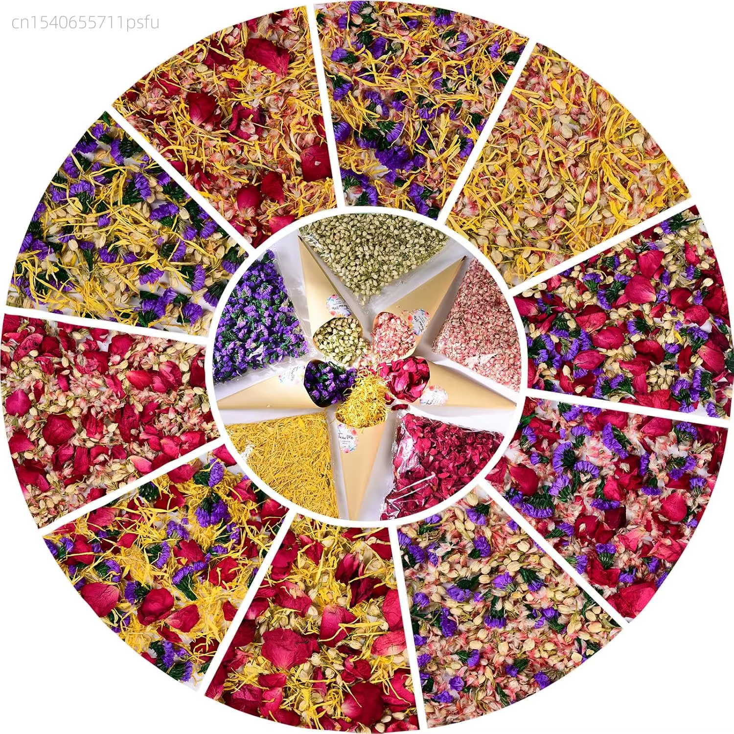 34 choix gratuits! Fleurs séchées biologiques