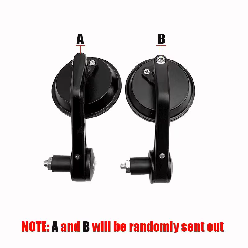 Accessoires de Moto 7/8 "rétroviseurs arrière d'extrémité de barre ronde pour café Racer Moto rétroviseurs latéraux Moto Scooters rétroviseur