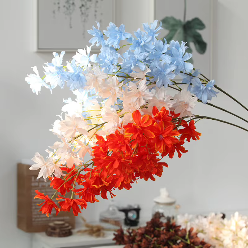 Fleurs de cerisier de neige artificielles