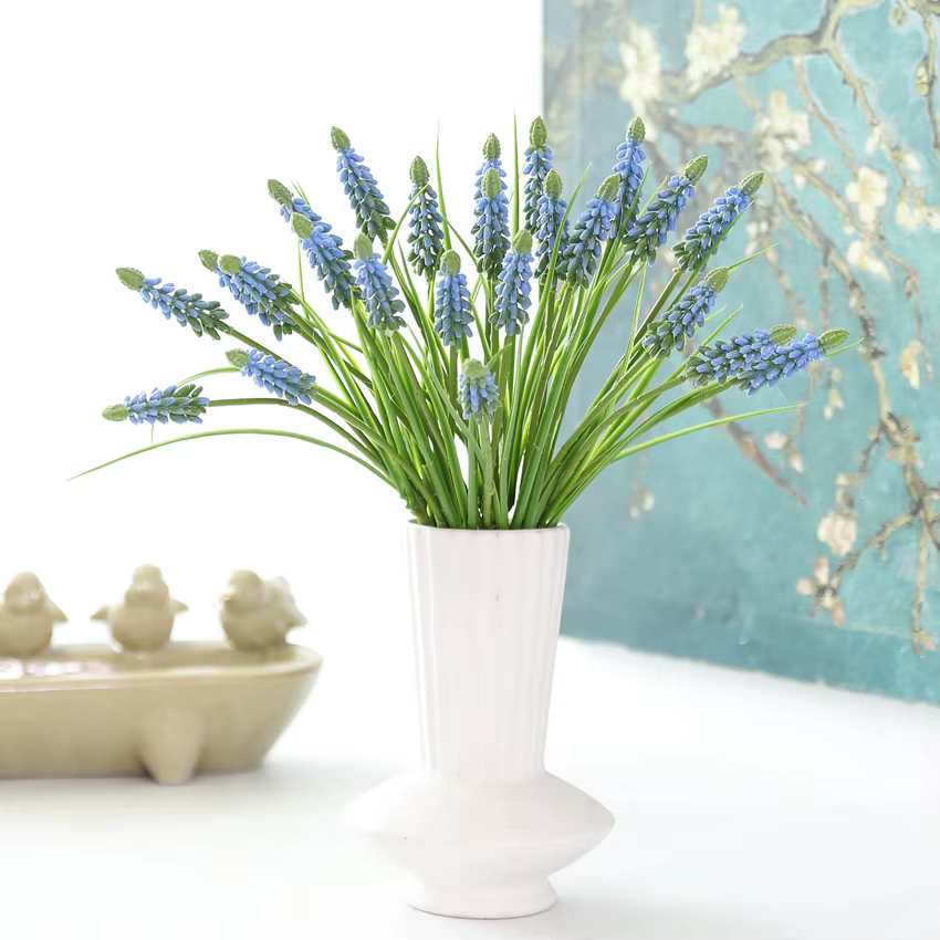 1 PCS Fleurs Artificielles Muscari Jacinthe de raisin