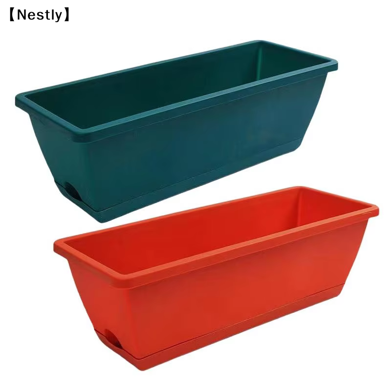 Pot de fleurs auto-absorbant pour culture de légumes d'intérieur avec trou de drainage et corde absorbante