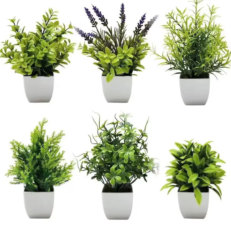 Plante artificielle arbre rebord de fenêtre Table de bureau décoration
