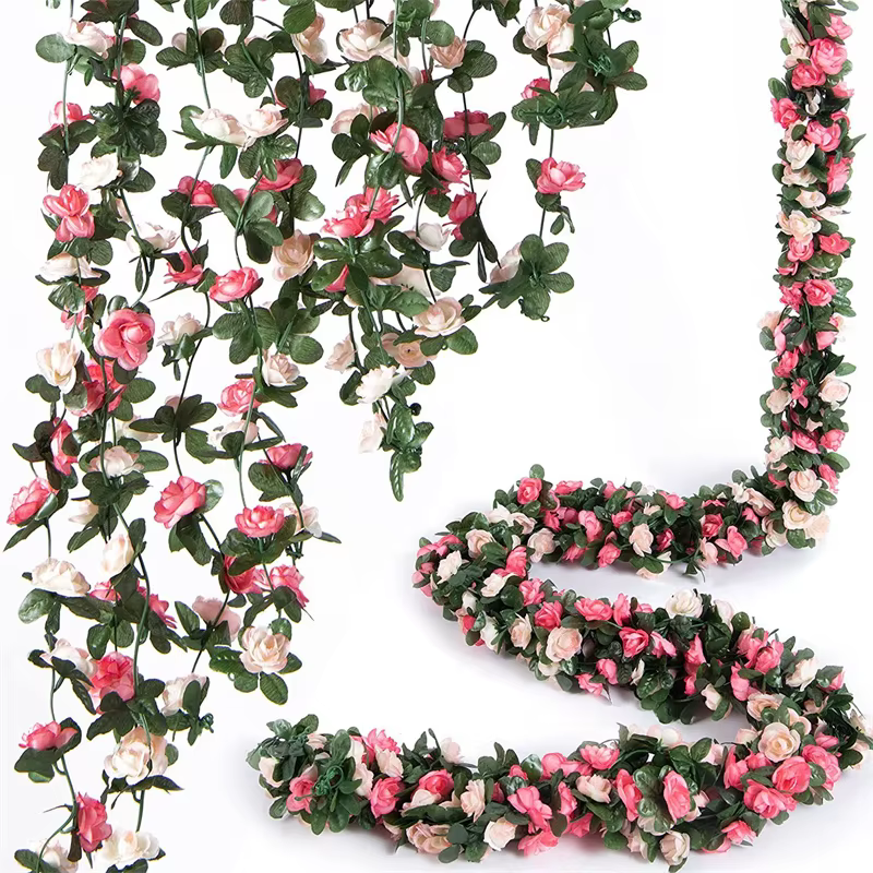 Mur de Vigne Artificielle de Pivoine
