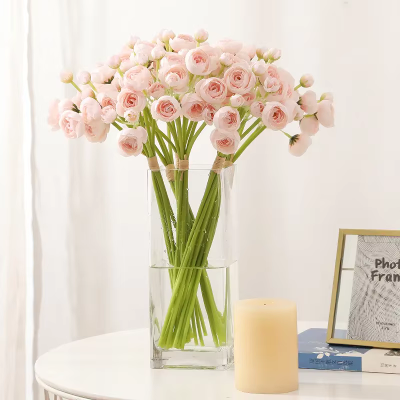 Bouquet de fleurs de thé artificielles de 40CM
