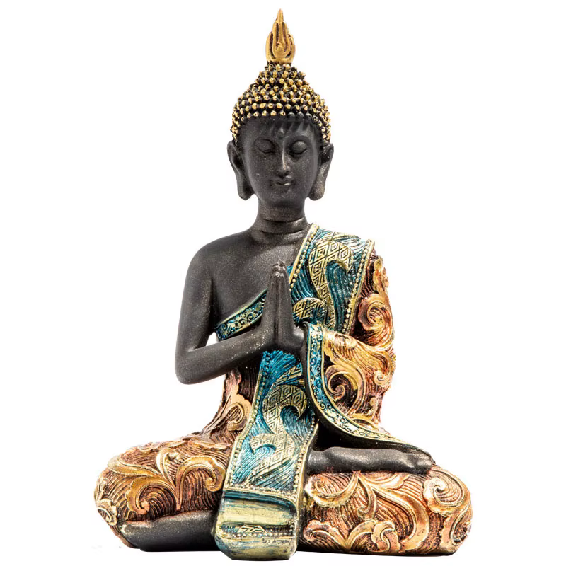 Statue de bouddha thaïlandaise faite à la main