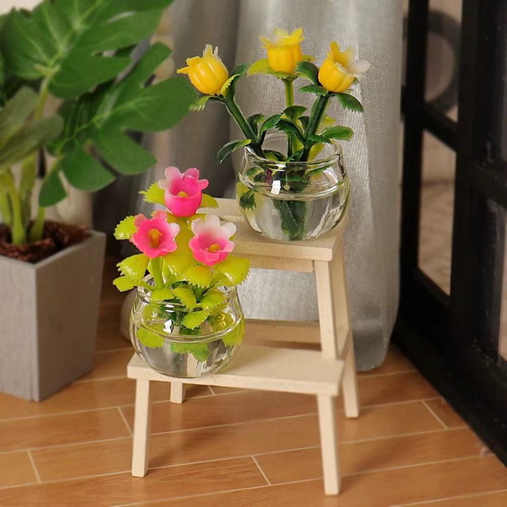 Vase de simulation en plastique l'inventaire