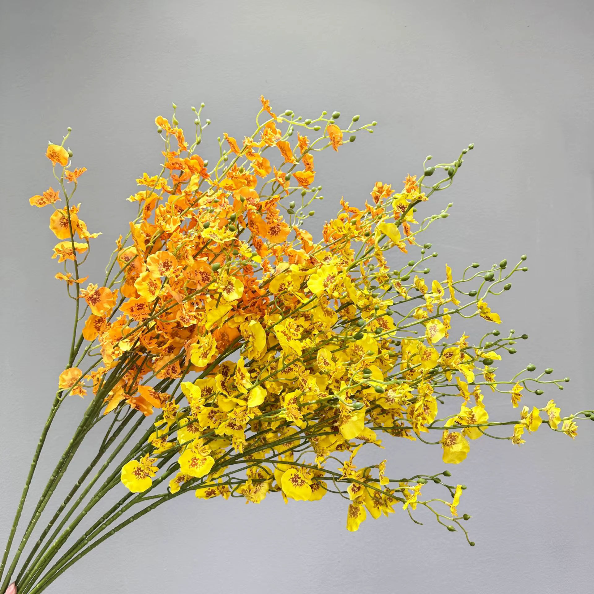 Orchidée de danse artificielle à tige unique de 40