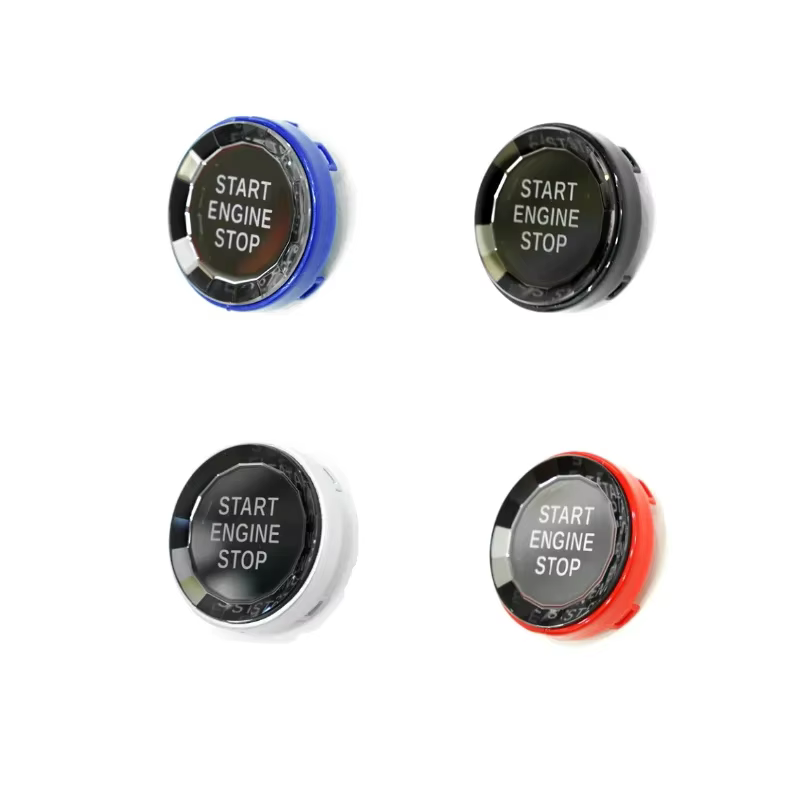 Bouton de Démarrage et d'Arrêt du Moteur, Accessoires de Remplacement pour BMW bronchX5, E70, X6, E71, Z4, E89, Série 1, 3, 5, E90, E91, E92, E60