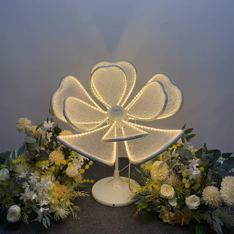 Fleurs de pivoine lumineuses décoratives à LED