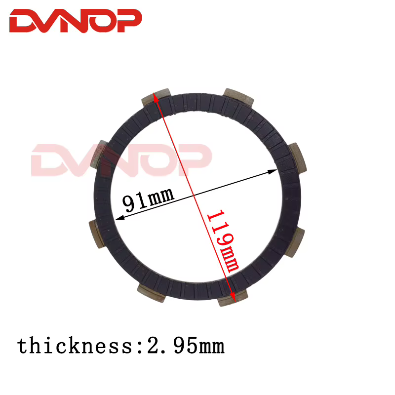 Disque d'embrayage de moteur de moto CG, accessoires, CG150, CG200, CG250, CG300