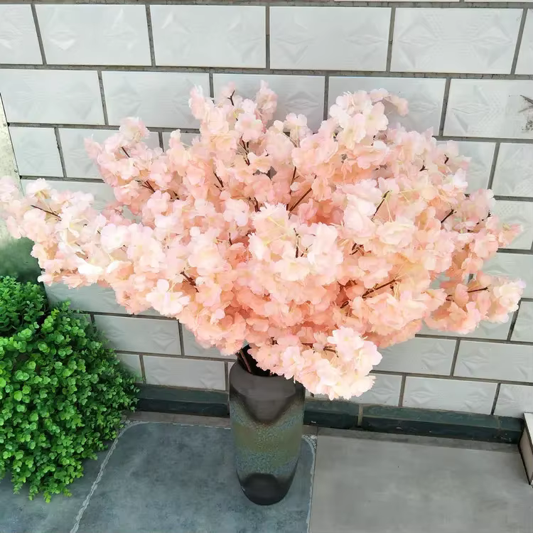 Branches de fleurs artificielles, 110cm, décoration pour la maison, mariage