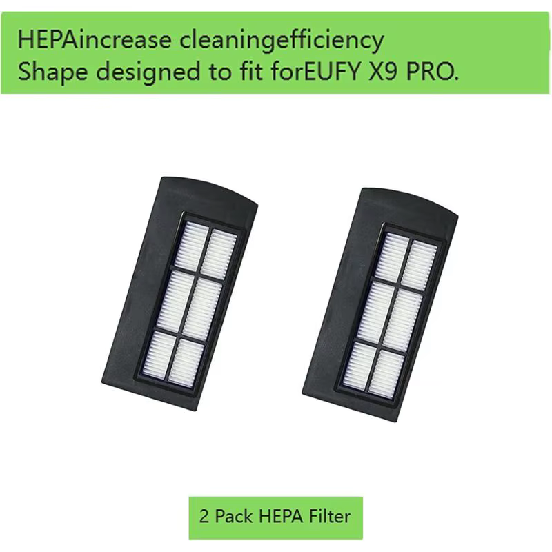 Kit d'accessoires A36T pour Eufy X9 Pro, pièces de rechange, brosse principale, brosse latérale, filtre, tampon de nettoyage, accessoires de rechange