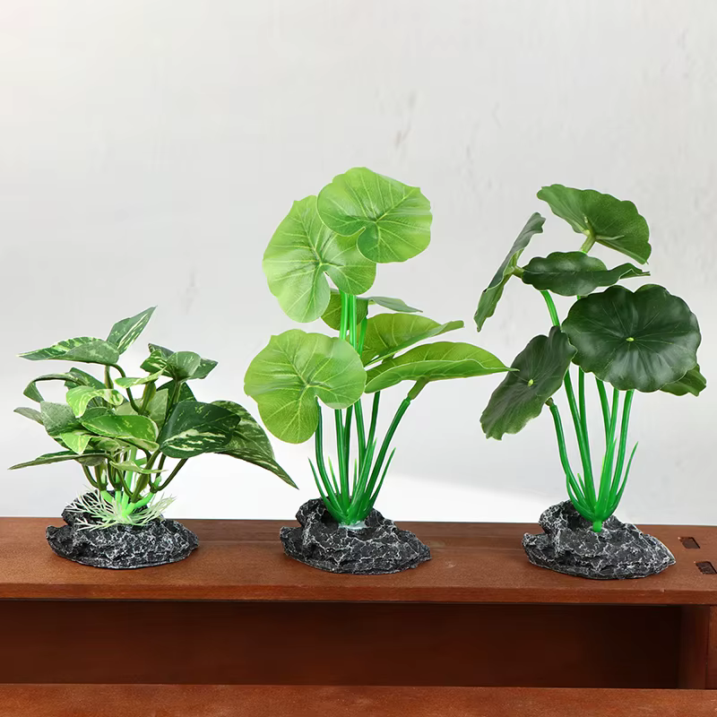 Plantes d'aquarium artificielles