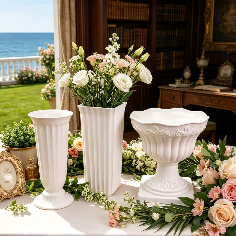 Vase en plastique pour plantes