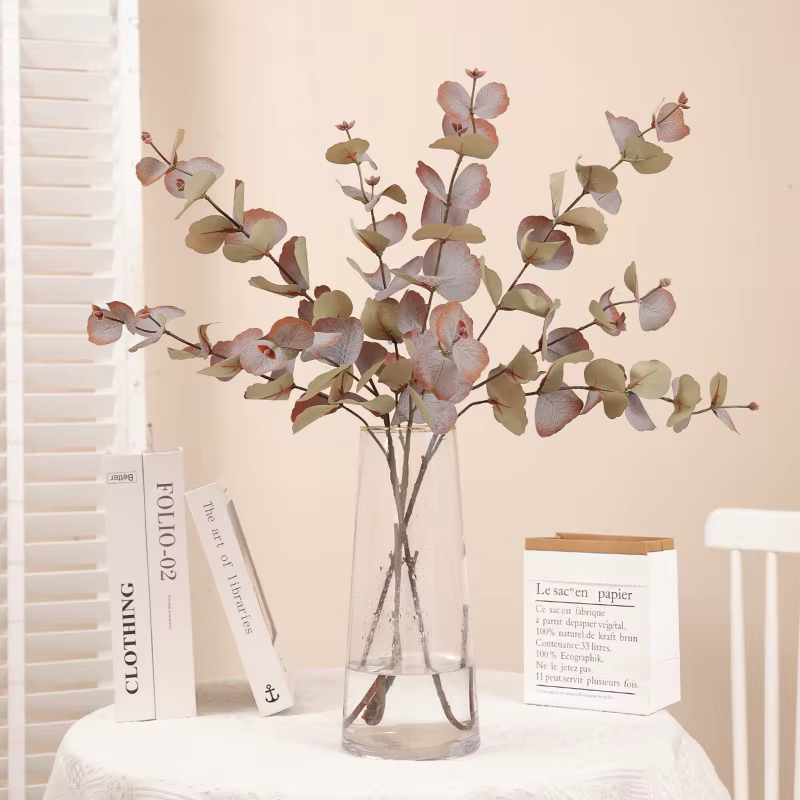 Branche d'arbre d'eucalyptus artificielle