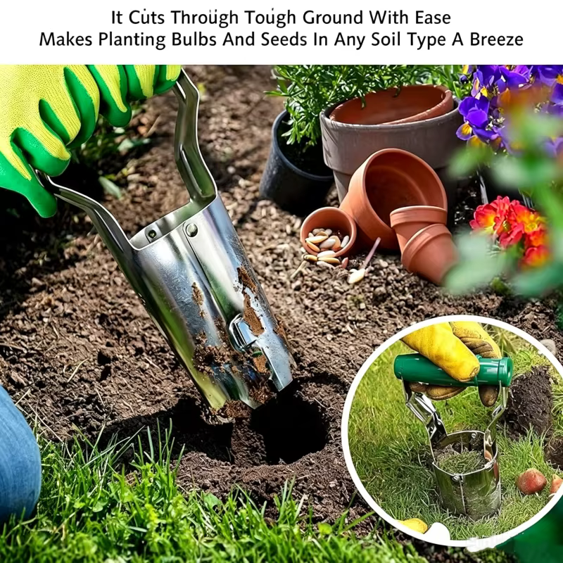 1 pièce Outil agricole multifonctionnel pour le jardinage : semoir à fleurs