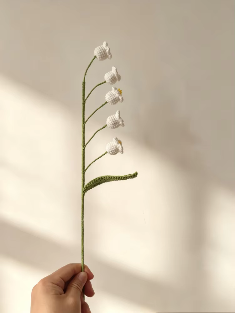 Linglan-Bouquet de Fleurs Artificielles Fait à la Main