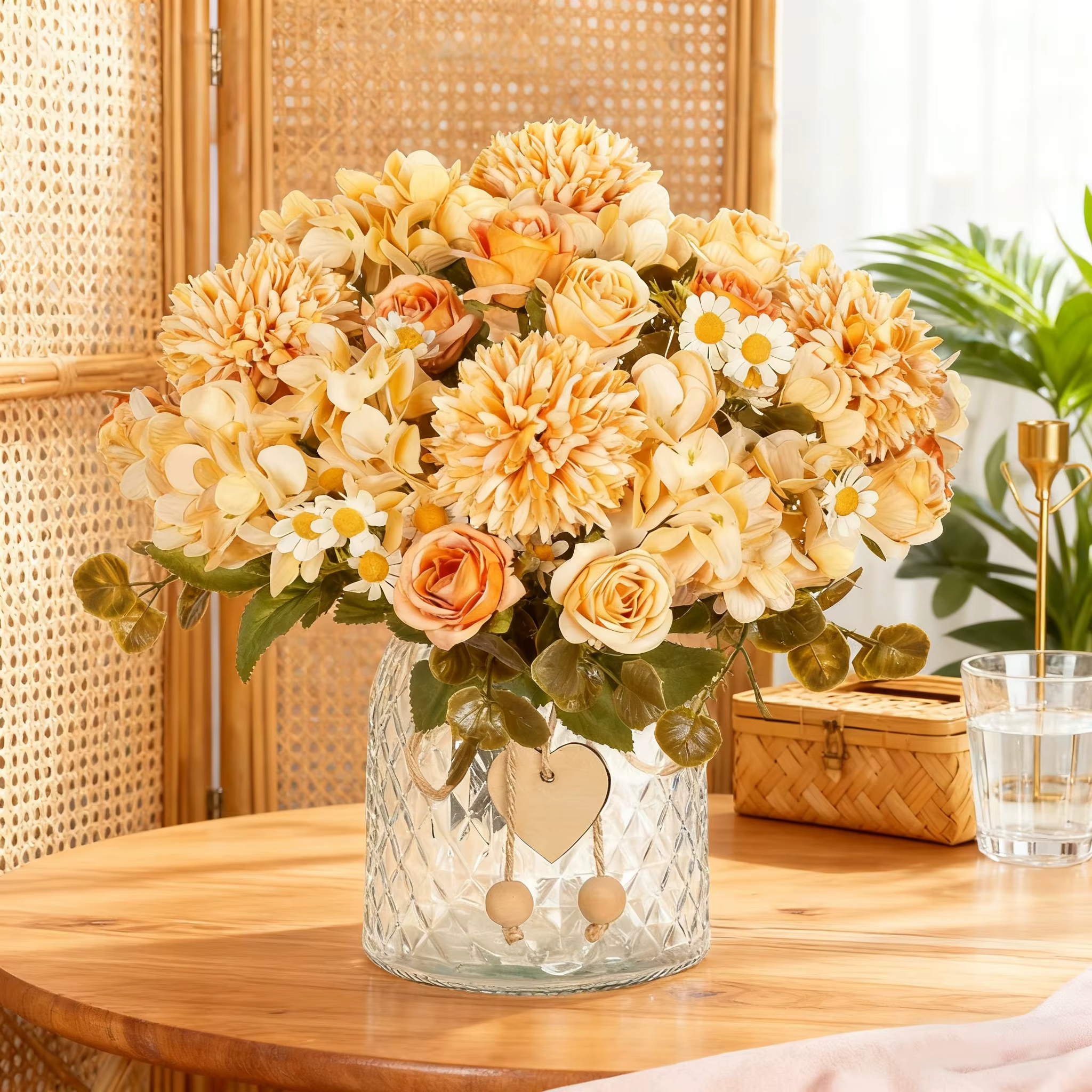 Fleurs artificielles de camomille pour la maison