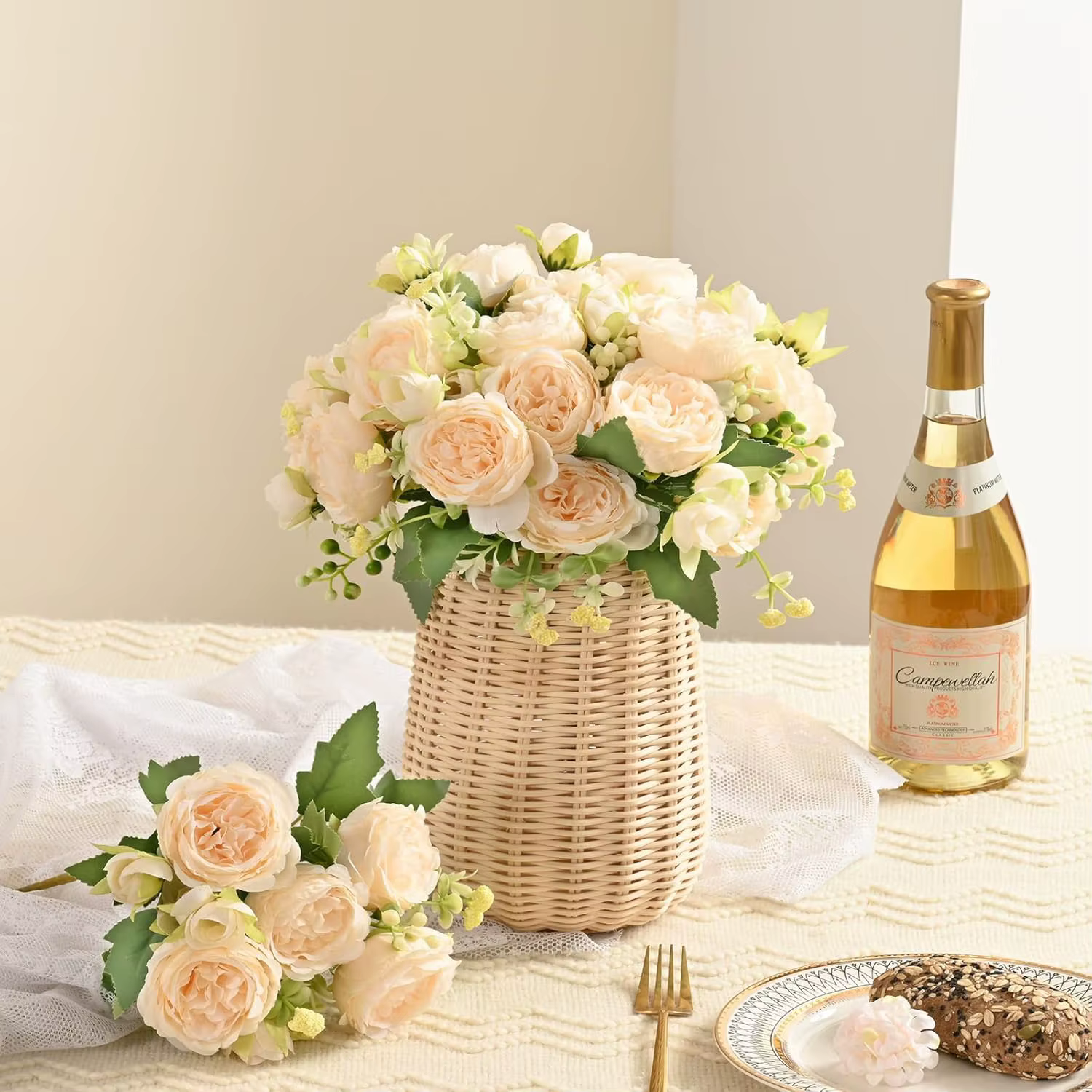 Fleur artificielle pivoine