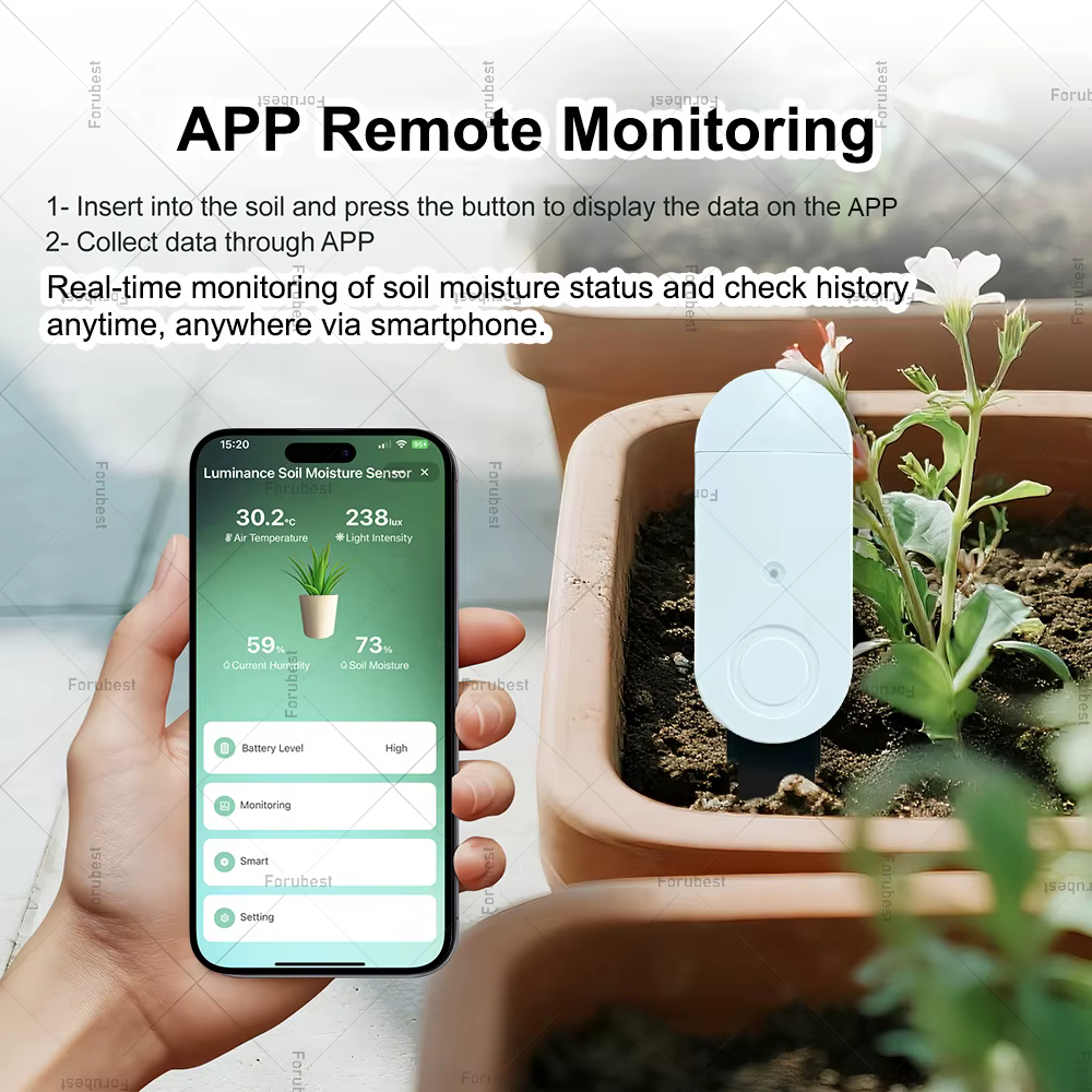 Zigbee – testeur de sol 4 en 1