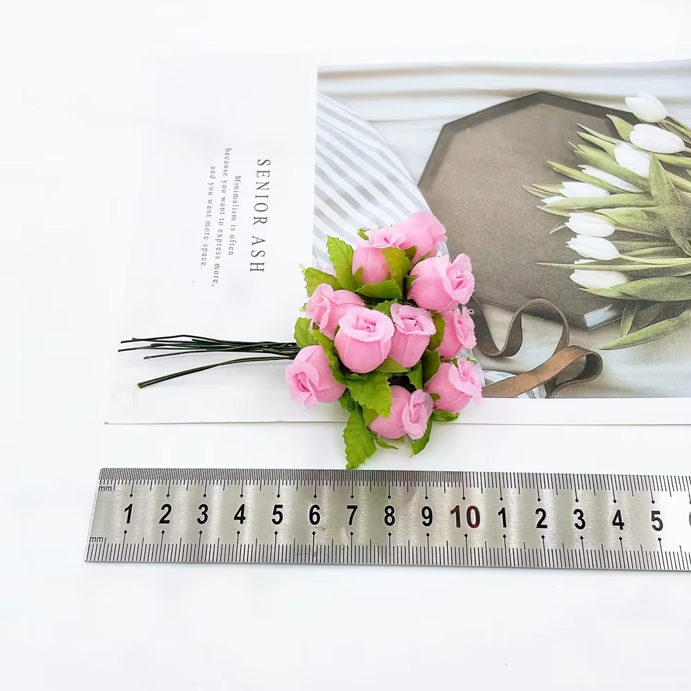 Mini Bouquet de Fleurs Artificielles InjRose