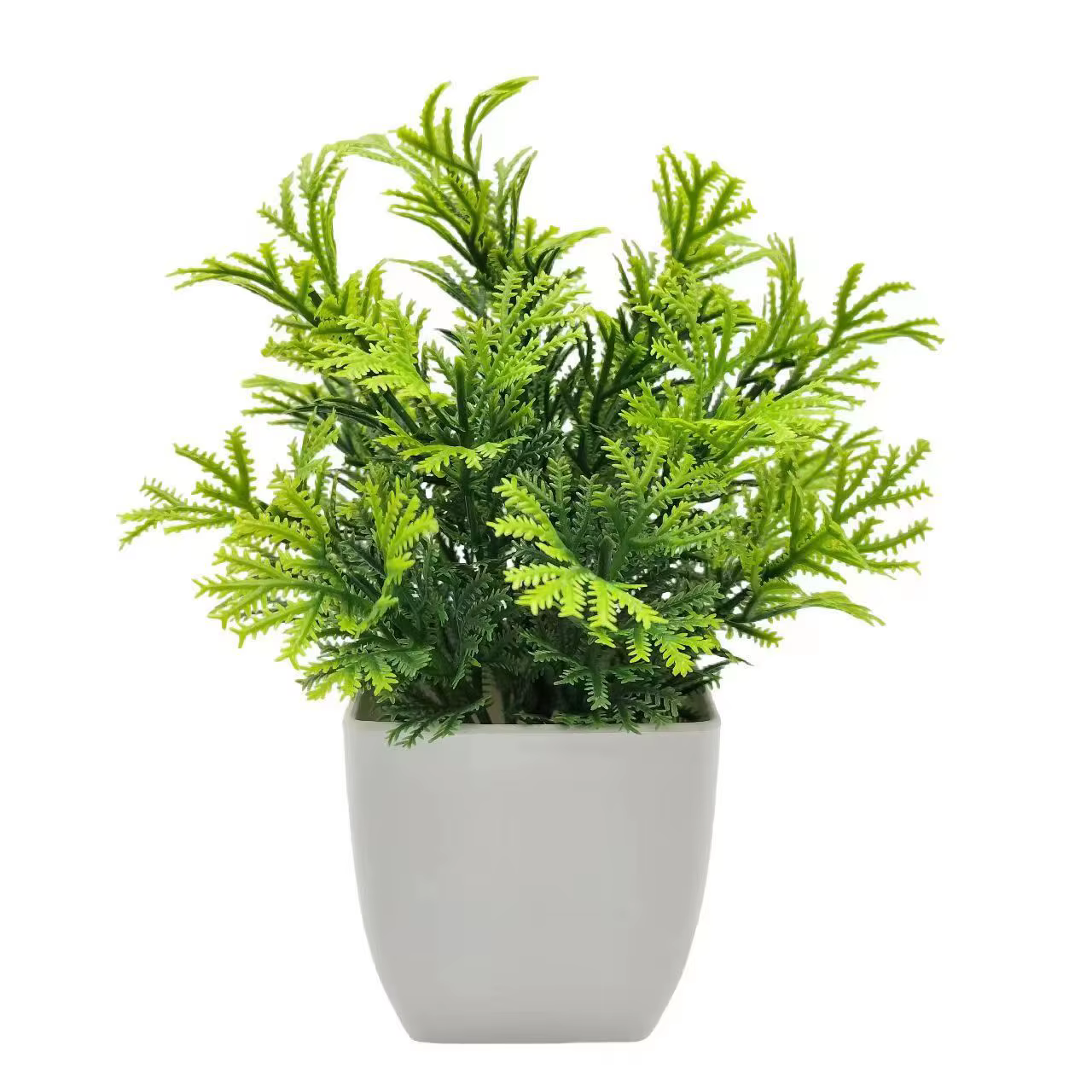 Plantes artificielles avec Pots en plastique